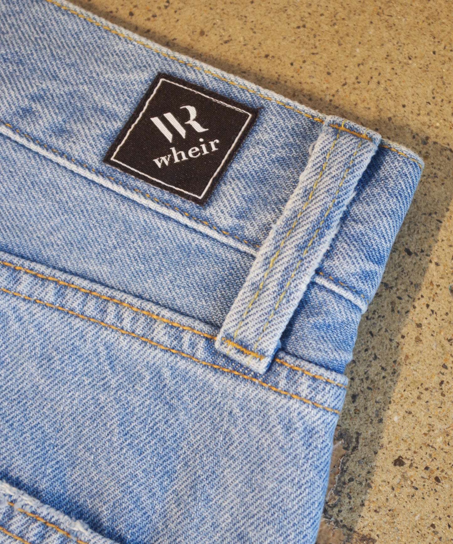 【WR by wheir】ストレートジーンズ