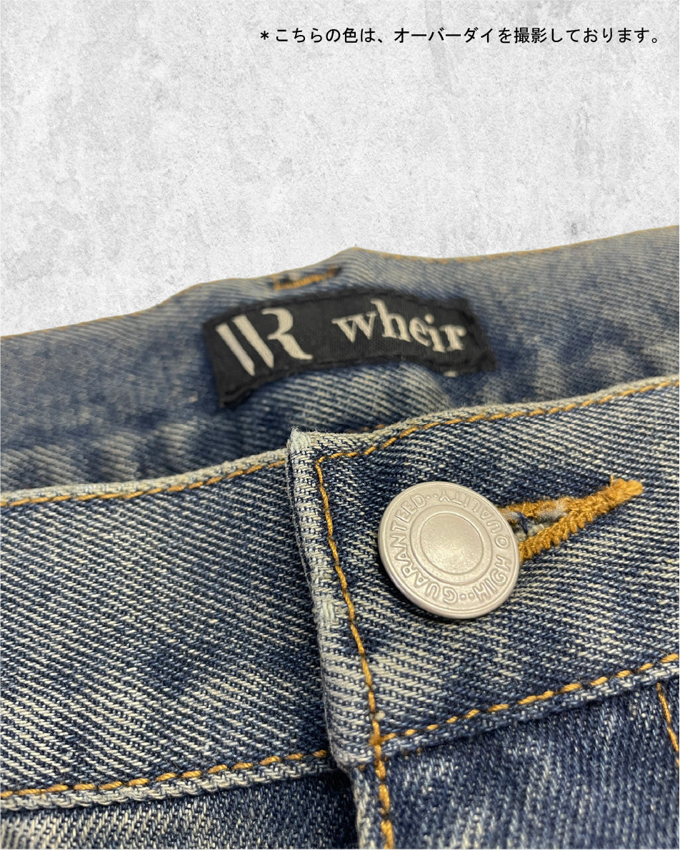 【WR by wheir】ワイドストレート